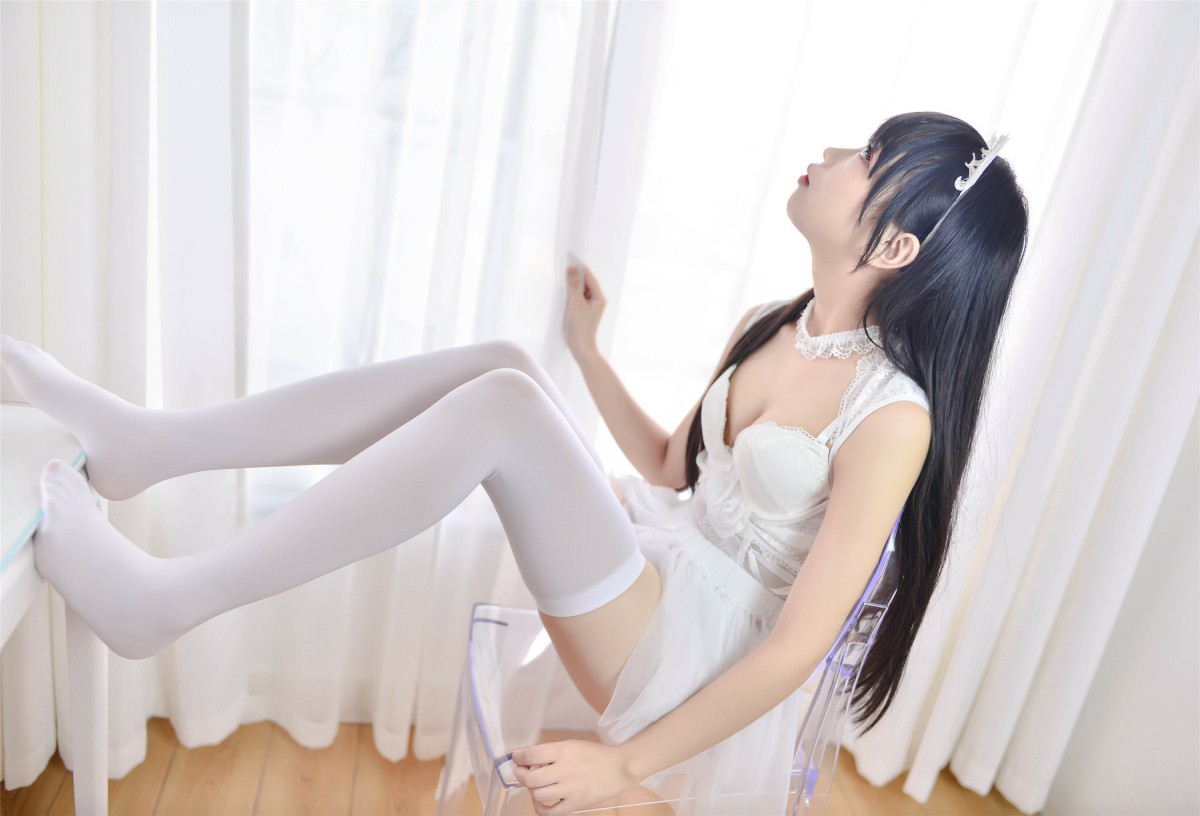 图片[8]-Cos小姐姐雪琪 – 猫系少女白猫 – COSPLAY-小乔阁