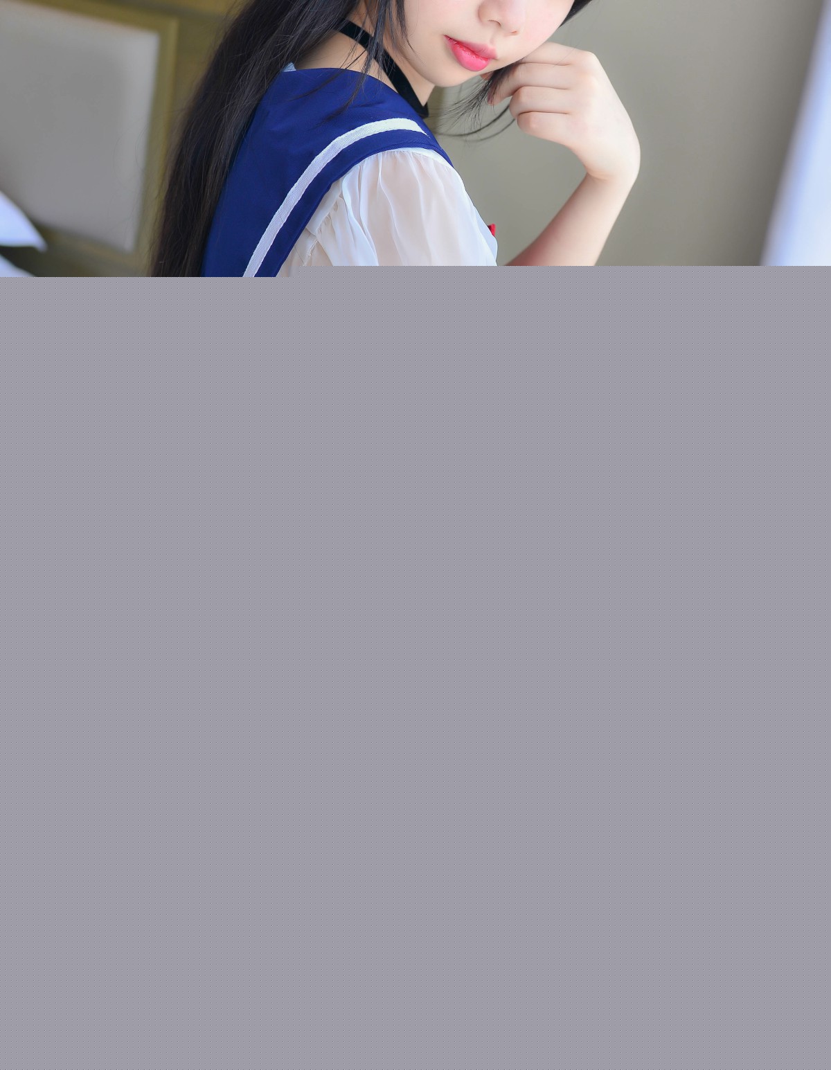 图片[13]-Cos小姐姐雪琪 – 透明JK – COSPLAY-小乔阁
