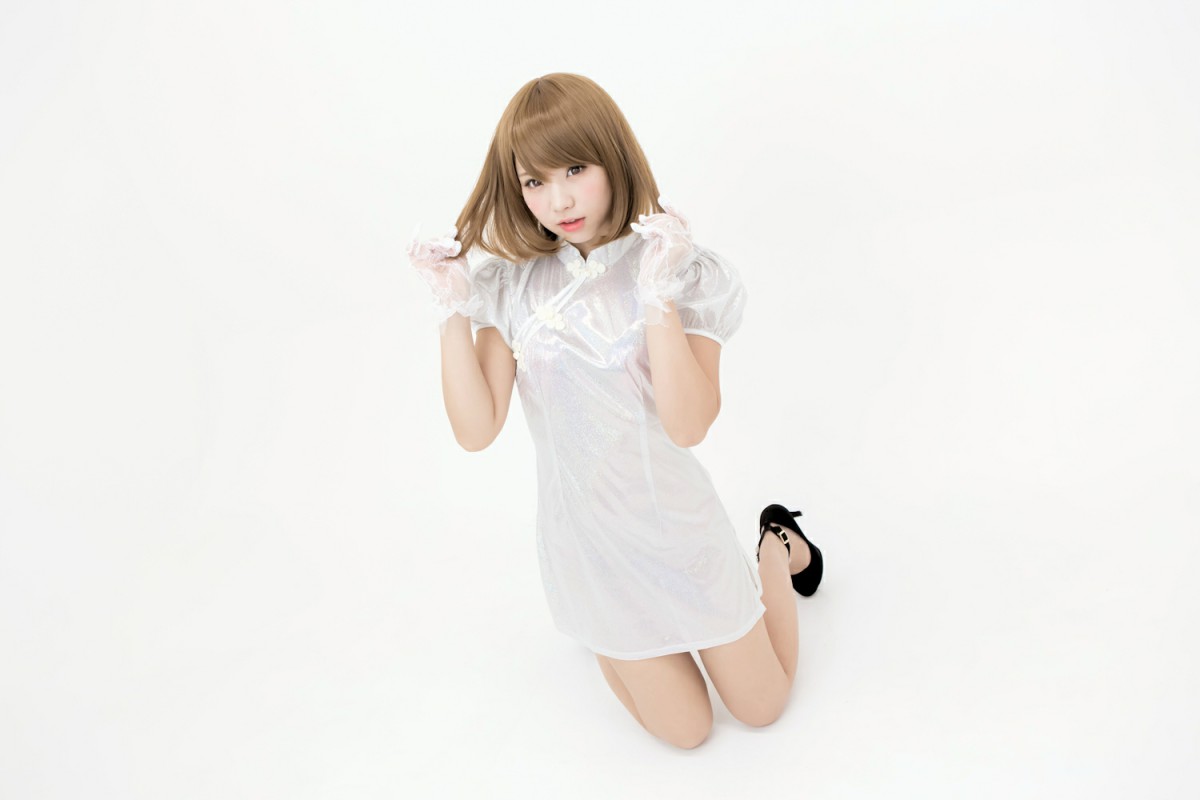 图片[7]-中華娘娘之白色旗袍与美腿高跟 – COSPLAY-小乔阁