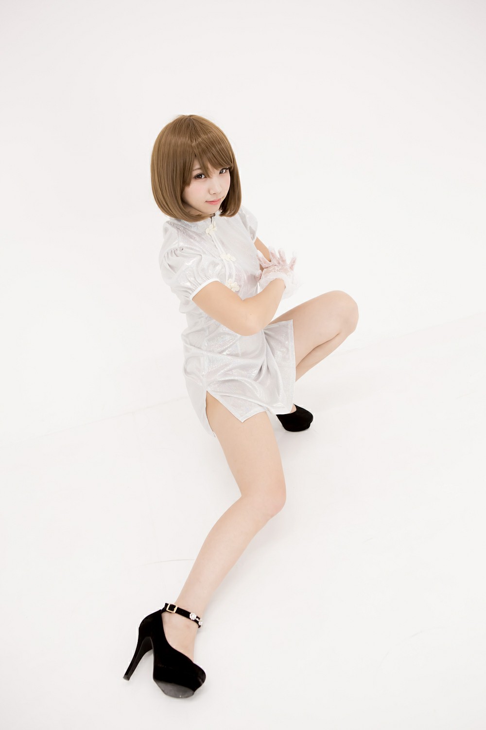 图片[42]-中華娘娘之白色旗袍与美腿高跟 – COSPLAY-小乔阁