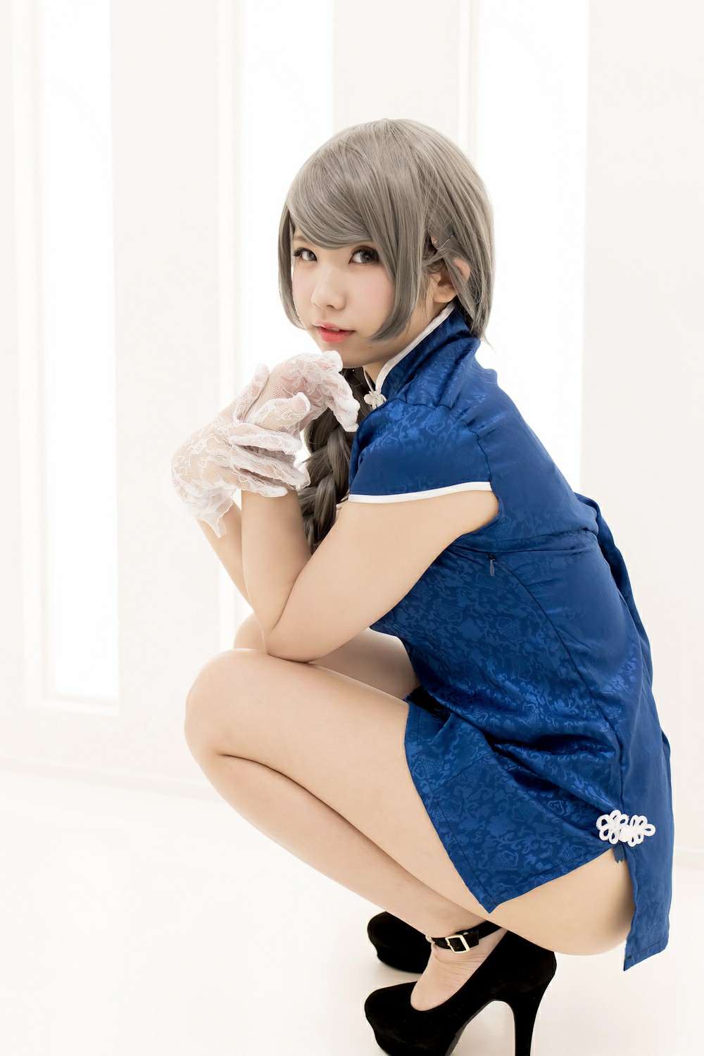 图片[7]-中華娘娘之Blue蓝色旗袍与美腿高跟 – COSPLAY-小乔阁