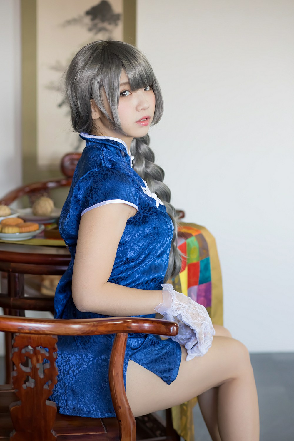 图片[31]-中華娘娘之Blue蓝色旗袍与美腿高跟 – COSPLAY-小乔阁