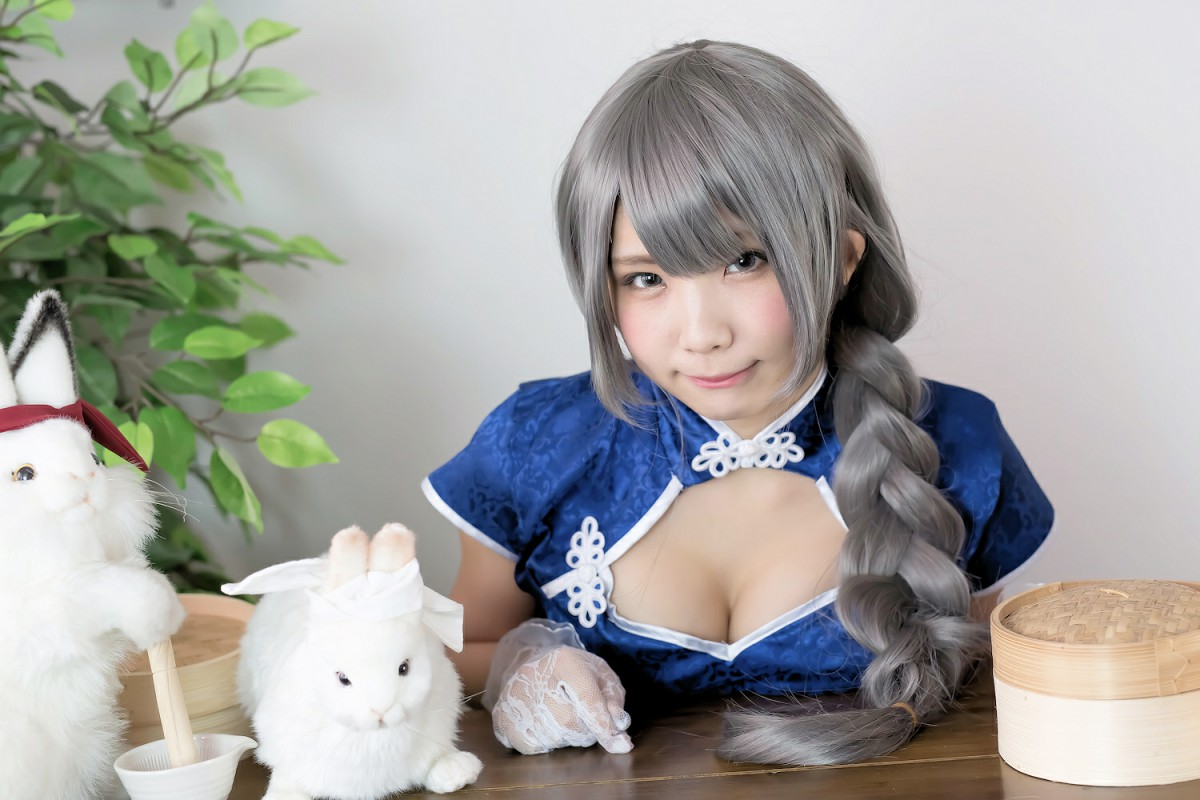 图片[45]-中華娘娘之Blue蓝色旗袍与美腿高跟 – COSPLAY-小乔阁