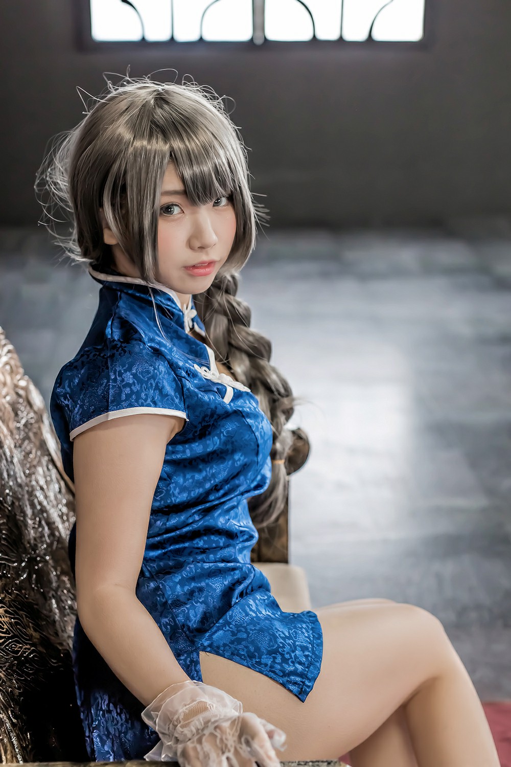 图片[49]-中華娘娘之Blue蓝色旗袍与美腿高跟 – COSPLAY-小乔阁