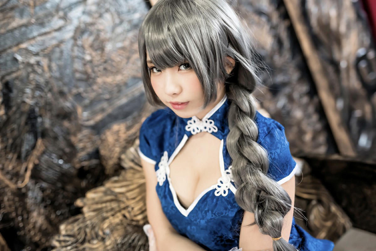 图片[51]-中華娘娘之Blue蓝色旗袍与美腿高跟 – COSPLAY-小乔阁