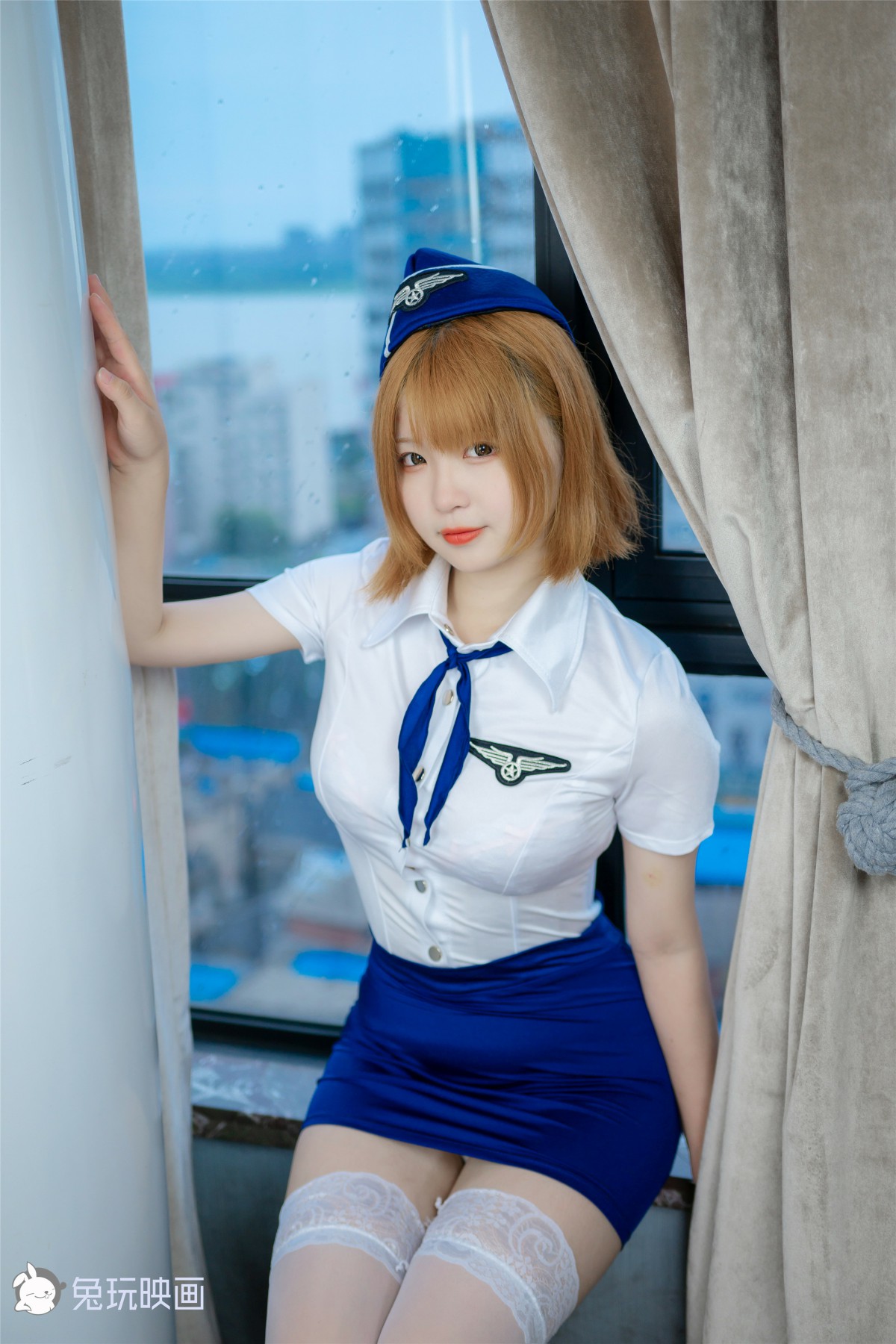 图片[3]-兔玩映画系列 Vol.058 醉酒空姐_ – COSPLAY-小乔阁
