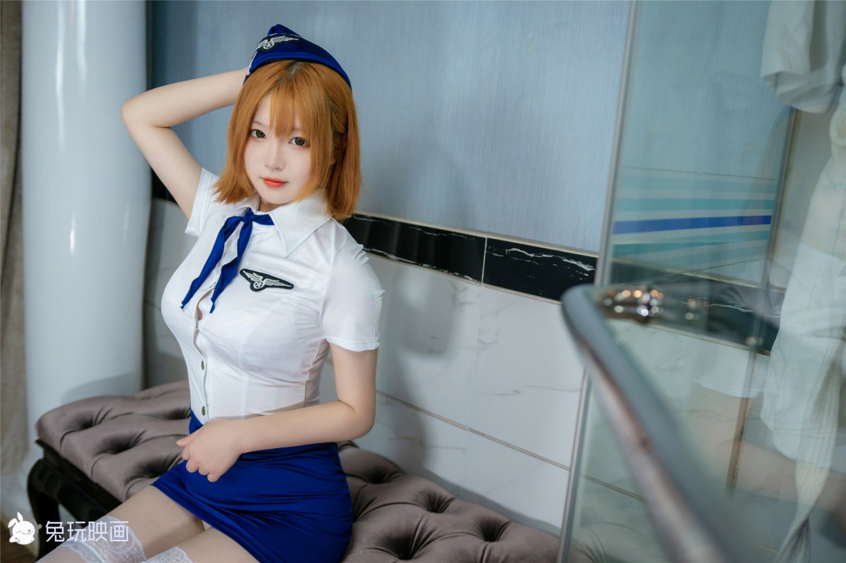 图片[4]-兔玩映画系列 Vol.058 醉酒空姐_ – COSPLAY-小乔阁