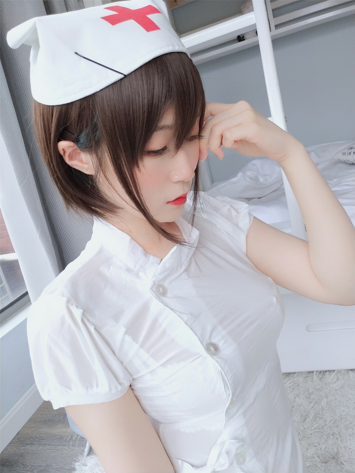 图片[8]-Coser小姐姐白银 – 白丝小护士 – COSPLAY-小乔阁