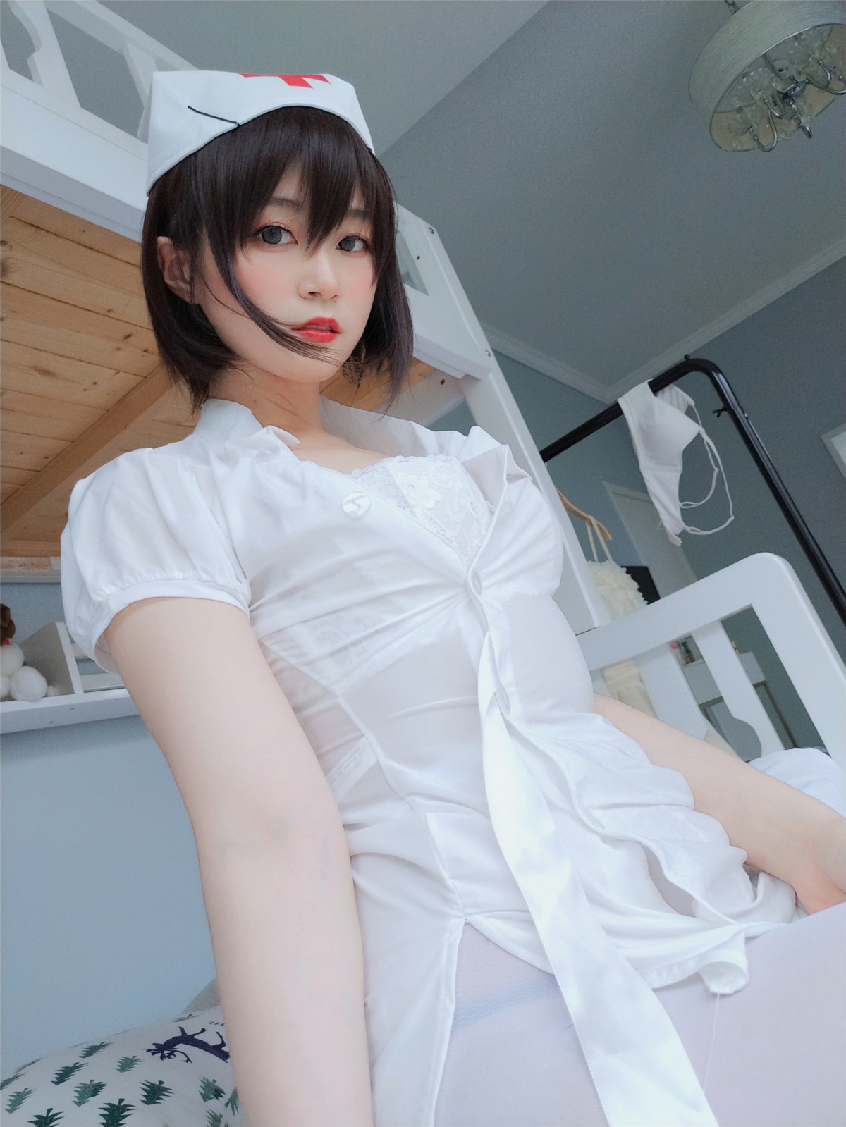 图片[26]-Coser小姐姐白银 – 白丝小护士 – COSPLAY-小乔阁