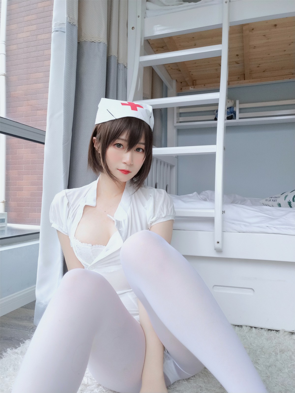 图片[38]-Coser小姐姐白银 – 白丝小护士 – COSPLAY-小乔阁