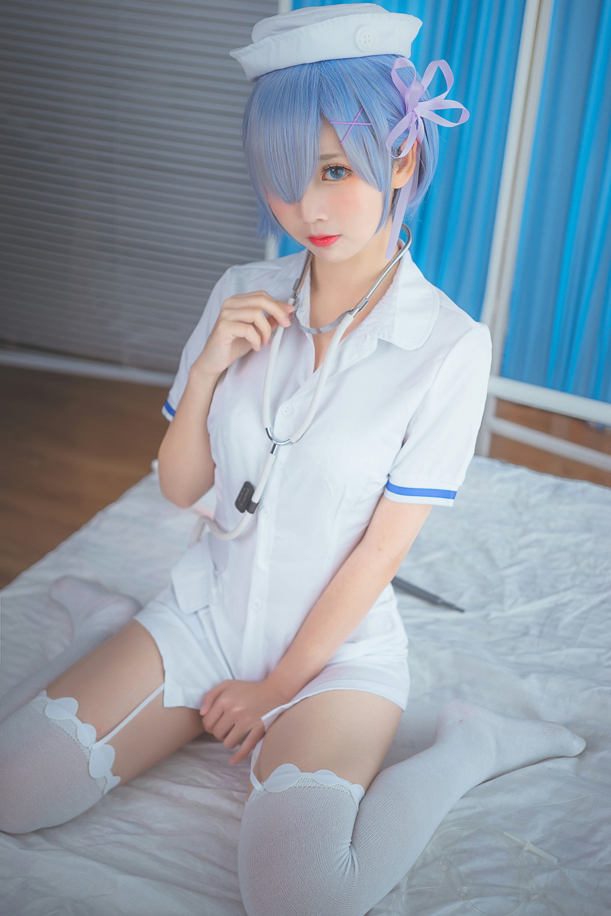 图片[7]-[Cosplay]面饼仙儿 – 蕾姆护士装 – COSPLAY-小乔阁