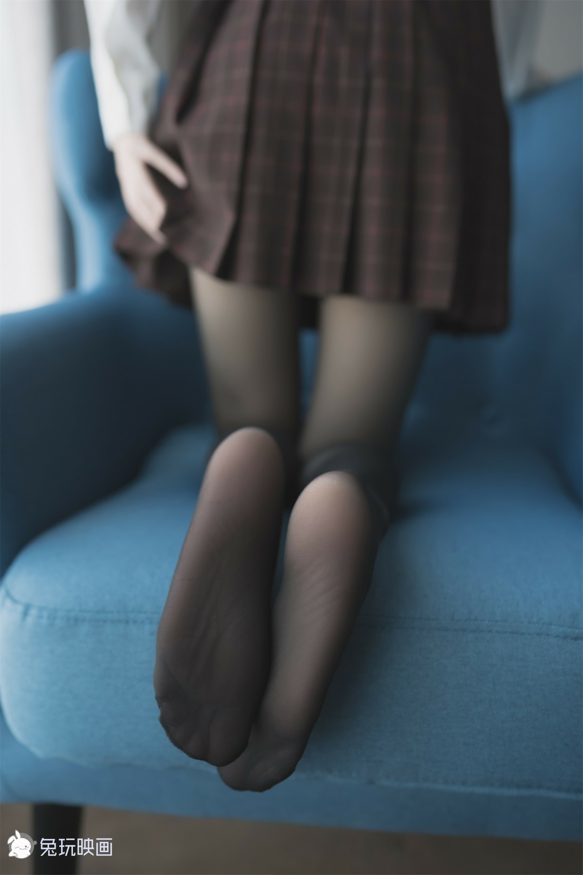 图片[15]-兔玩映画系列 Vol.051 蓝椅子上的黑丝少女_ – COSPLAY-小乔阁