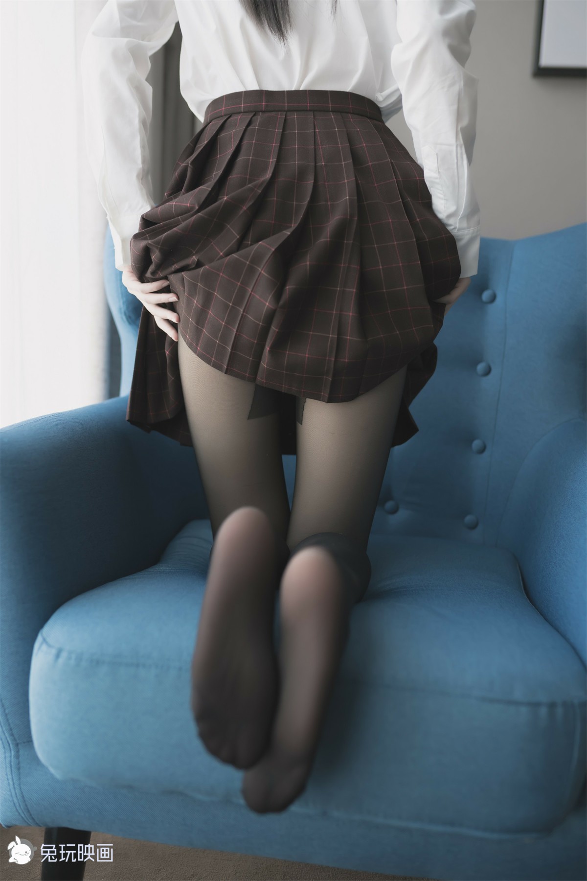 图片[16]-兔玩映画系列 Vol.051 蓝椅子上的黑丝少女_ – COSPLAY-小乔阁