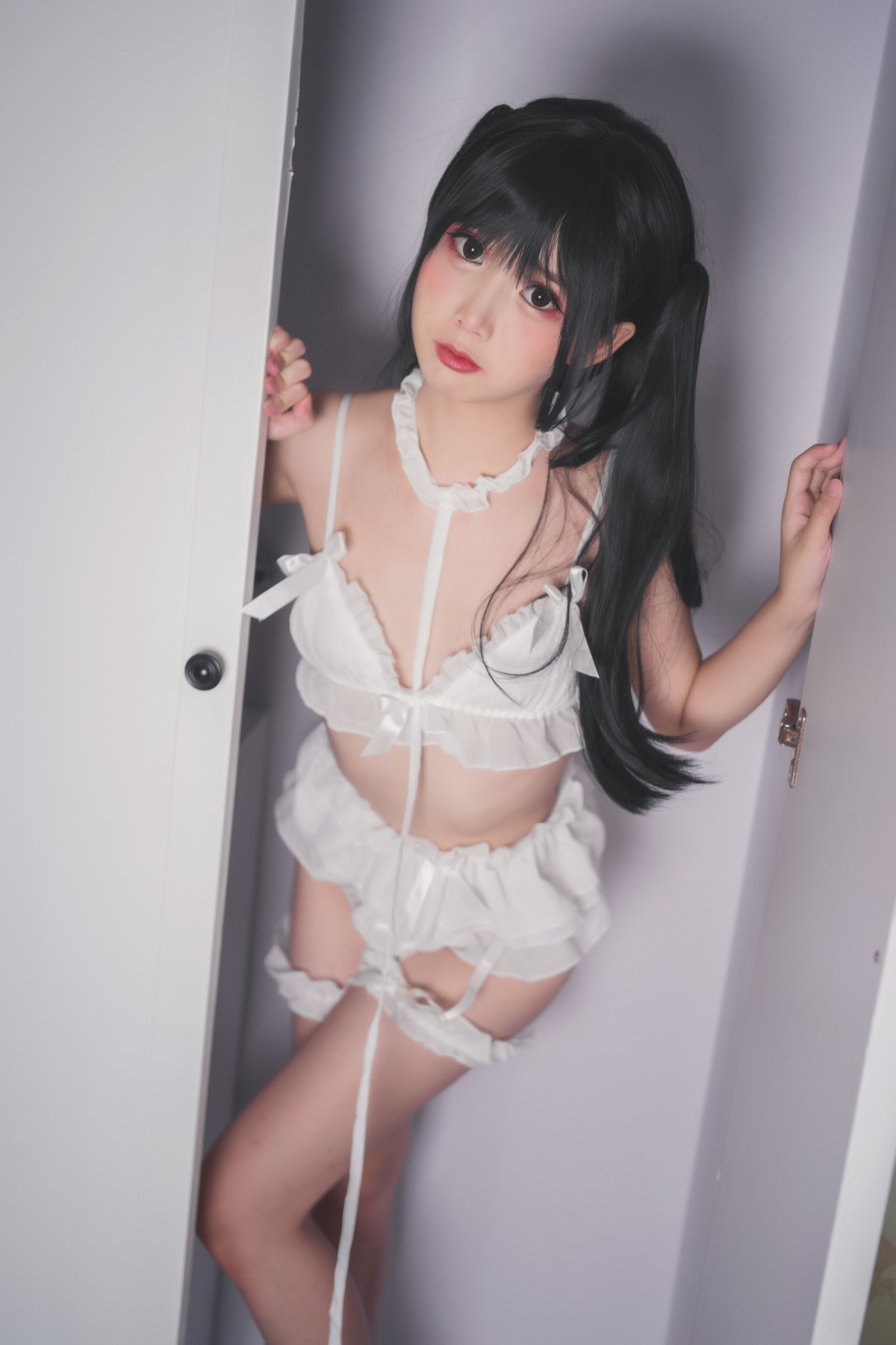 图片[17]-[Cosplay]面饼仙儿 – 脑内少女 白内衣 – COSPLAY-小乔阁