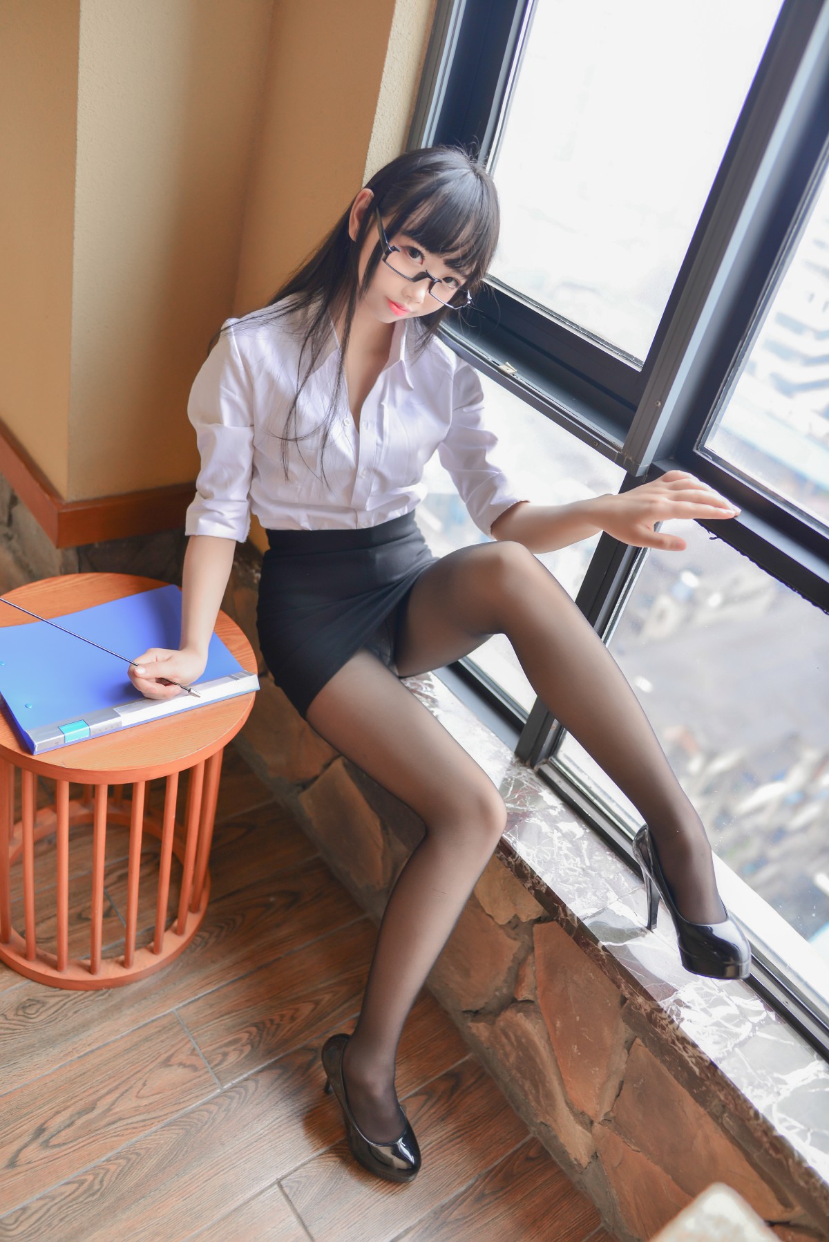 图片[24]-[Cosplay]雪琪 – 教师黑丝 – COSPLAY-小乔阁