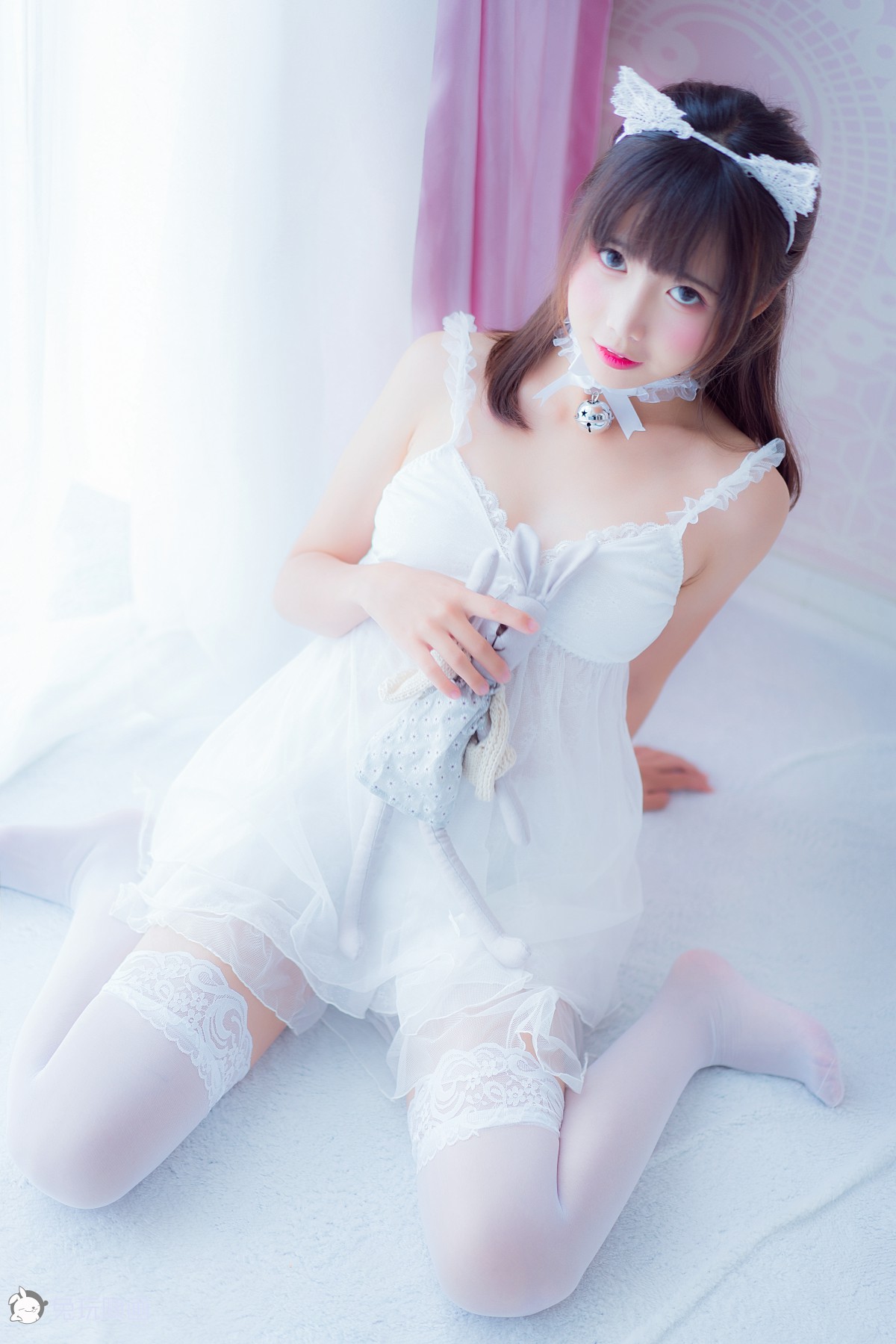 图片[3]-[Cosplay]面饼仙儿 – 吊带睡衣 – COSPLAY-小乔阁