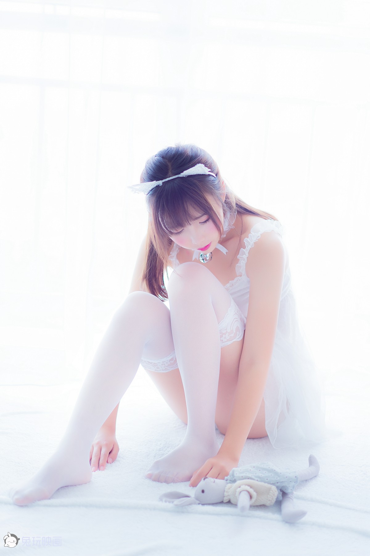 图片[16]-[Cosplay]面饼仙儿 – 吊带睡衣 – COSPLAY-小乔阁