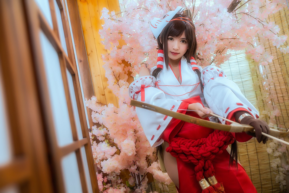 图片[2]-[Cosplay]鳗鱼霏儿 – 巫女 – COSPLAY-小乔阁