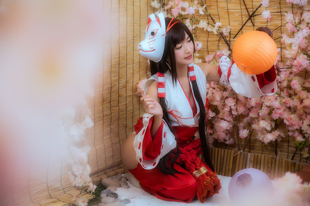 图片[3]-[Cosplay]鳗鱼霏儿 – 巫女 – COSPLAY-小乔阁
