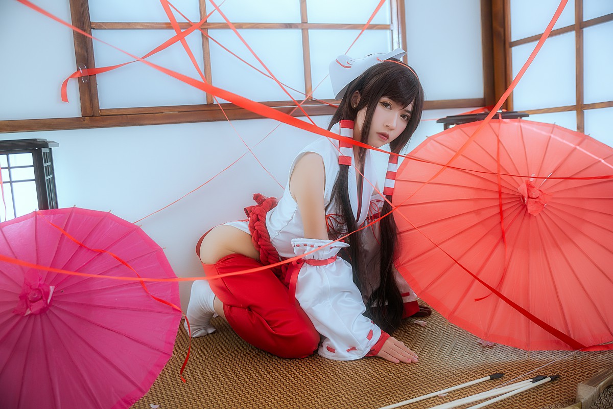 图片[6]-[Cosplay]鳗鱼霏儿 – 巫女 – COSPLAY-小乔阁