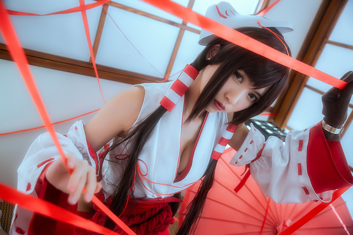 图片[7]-[Cosplay]鳗鱼霏儿 – 巫女 – COSPLAY-小乔阁
