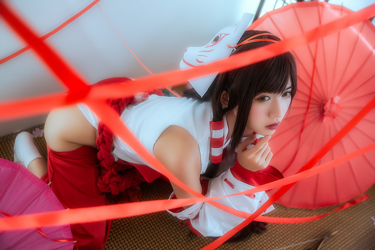 图片[8]-[Cosplay]鳗鱼霏儿 – 巫女 – COSPLAY-小乔阁
