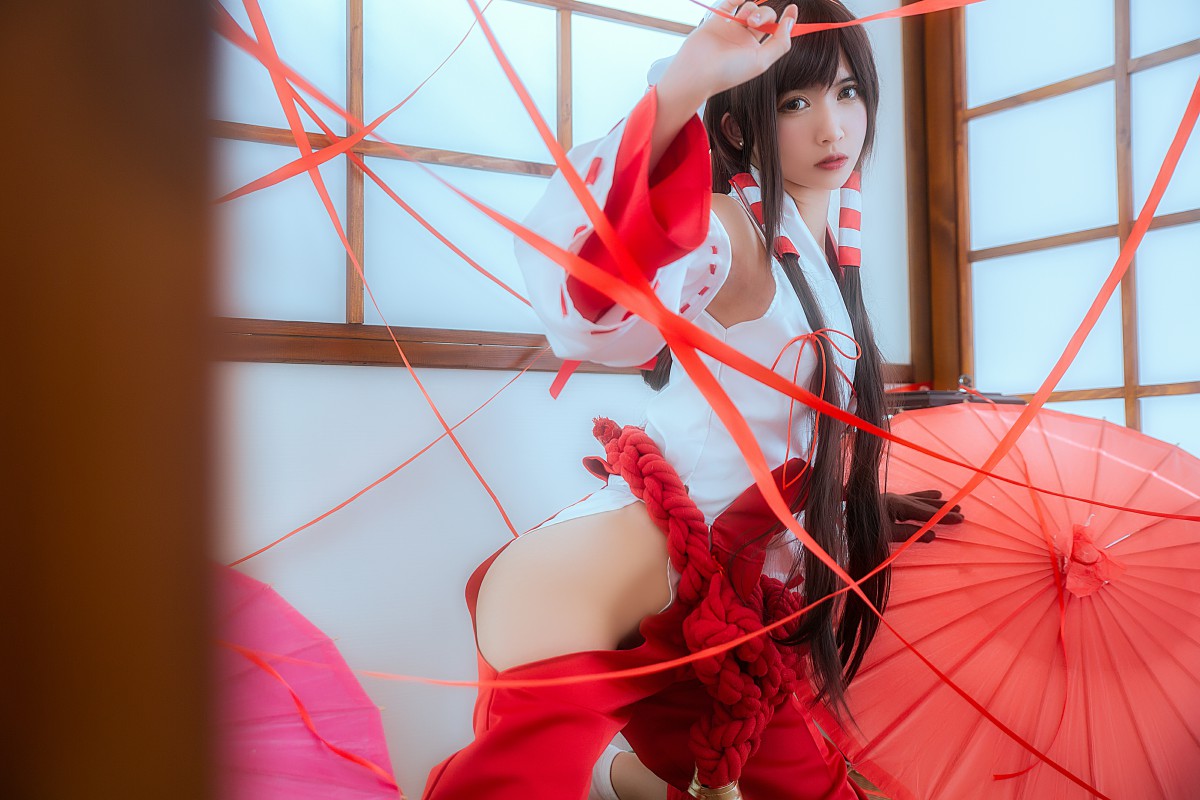 图片[10]-[Cosplay]鳗鱼霏儿 – 巫女 – COSPLAY-小乔阁