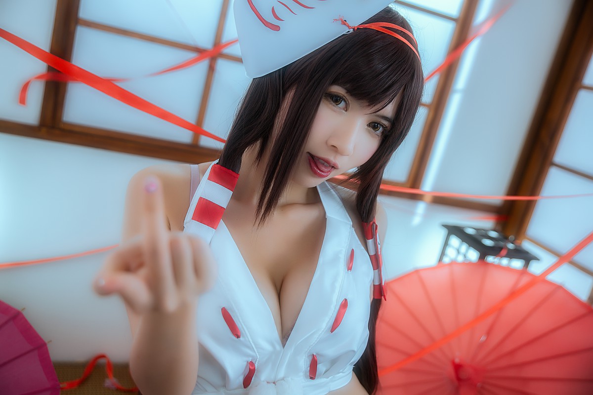 图片[14]-[Cosplay]鳗鱼霏儿 – 巫女 – COSPLAY-小乔阁