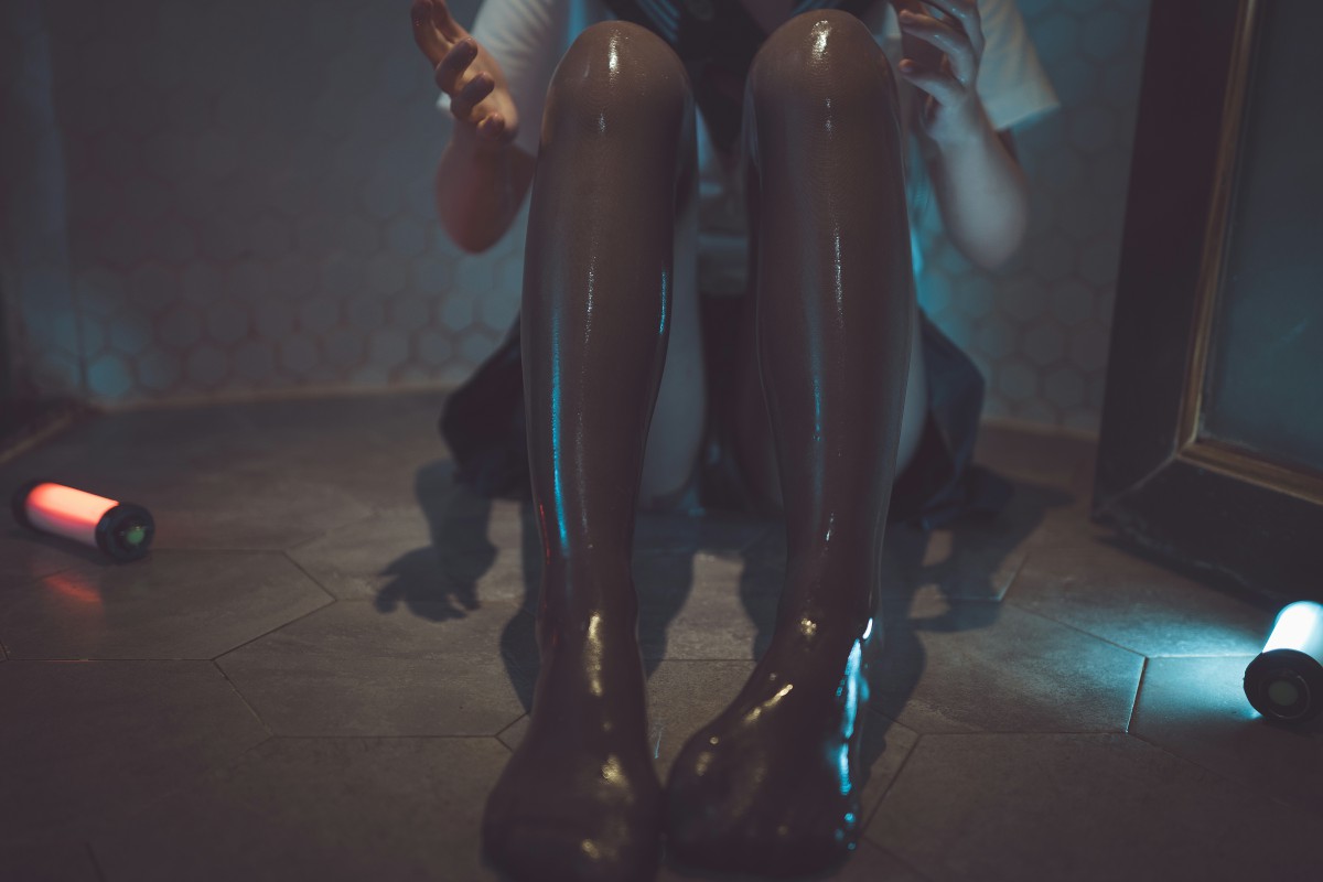 图片[13]-[Cosplay]面饼仙儿 – 脑内少女 浴缸黑丝 – COSPLAY-小乔阁