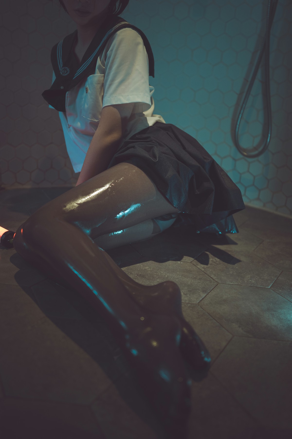 图片[15]-[Cosplay]面饼仙儿 – 脑内少女 浴缸黑丝 – COSPLAY-小乔阁