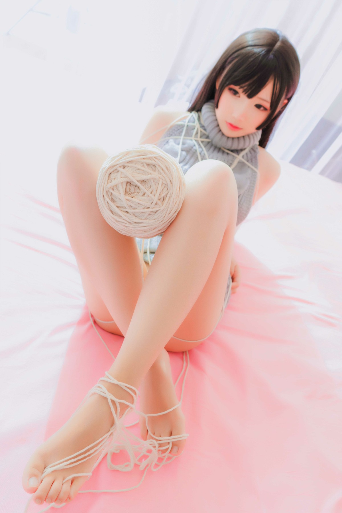 图片[22]-[Cosplay]面饼仙儿 – 露背毛衣 – COSPLAY-小乔阁