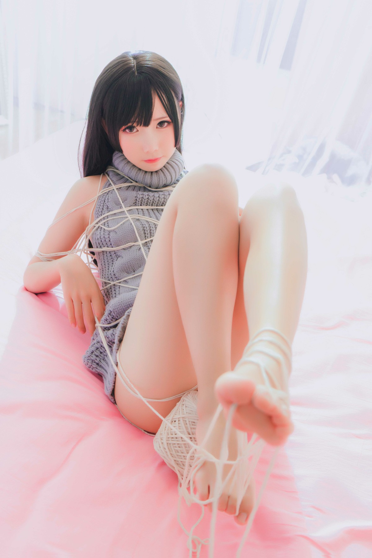 图片[26]-[Cosplay]面饼仙儿 – 露背毛衣 – COSPLAY-小乔阁