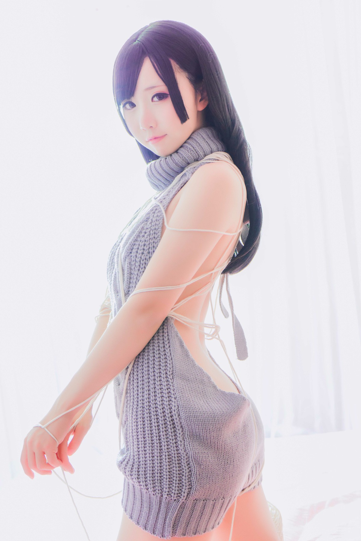 图片[36]-[Cosplay]面饼仙儿 – 露背毛衣 – COSPLAY-小乔阁
