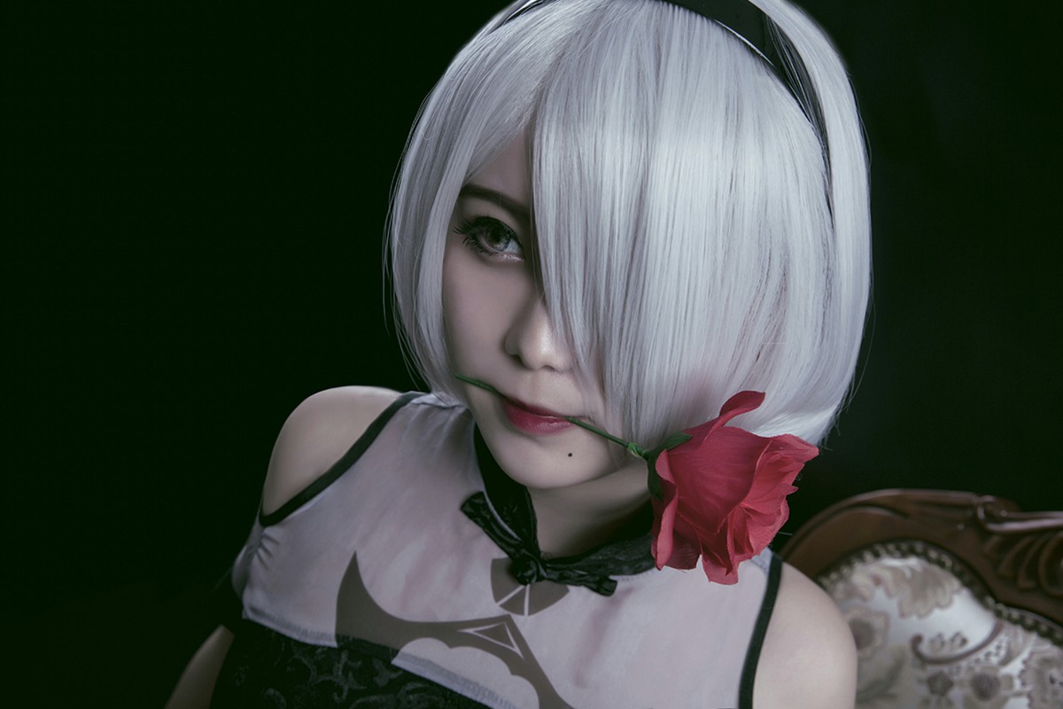 图片[29]-[Cosplay]穿旗袍的2B小姐姐 – COSPLAY-小乔阁