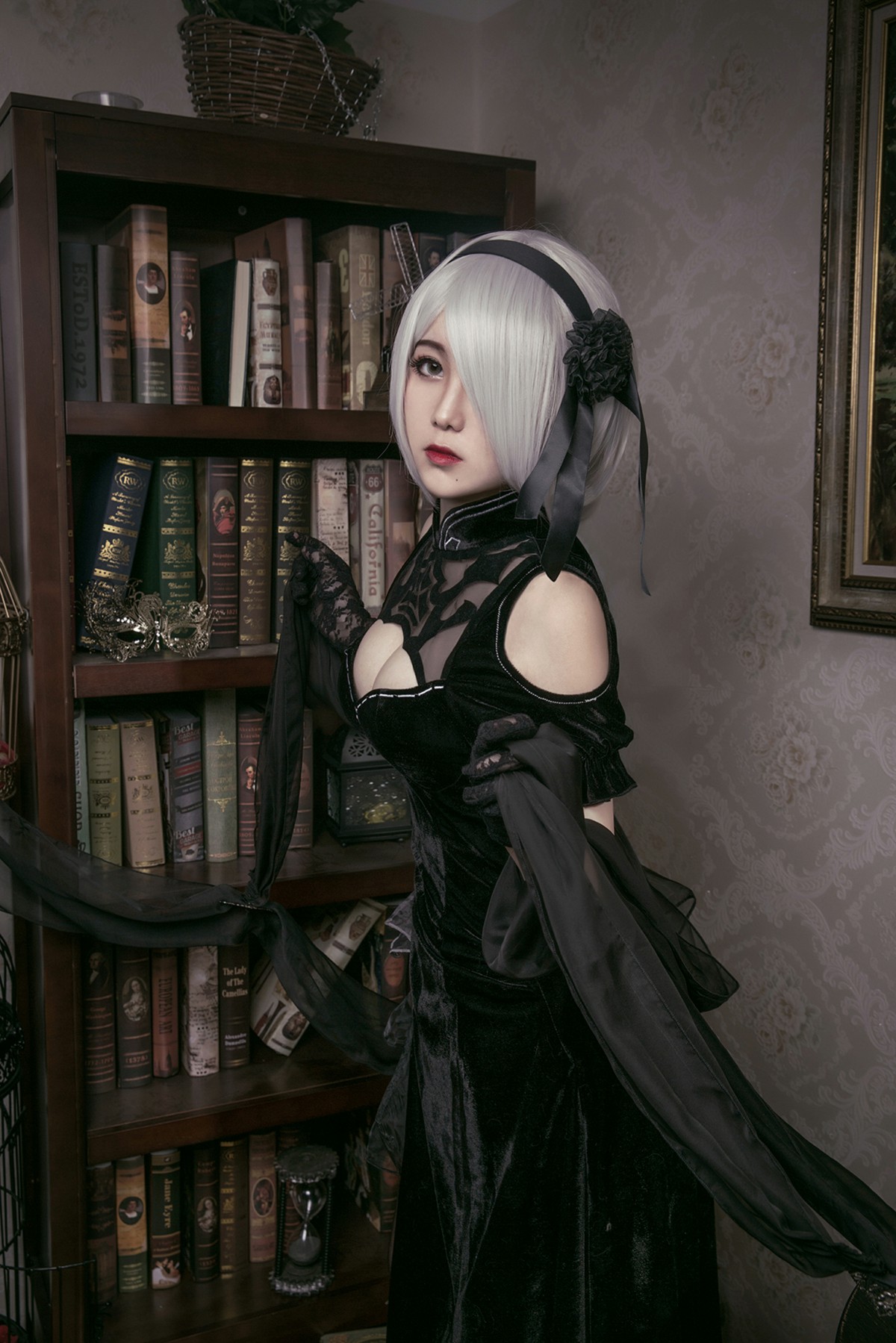 图片[38]-[Cosplay]穿旗袍的2B小姐姐 – COSPLAY-小乔阁