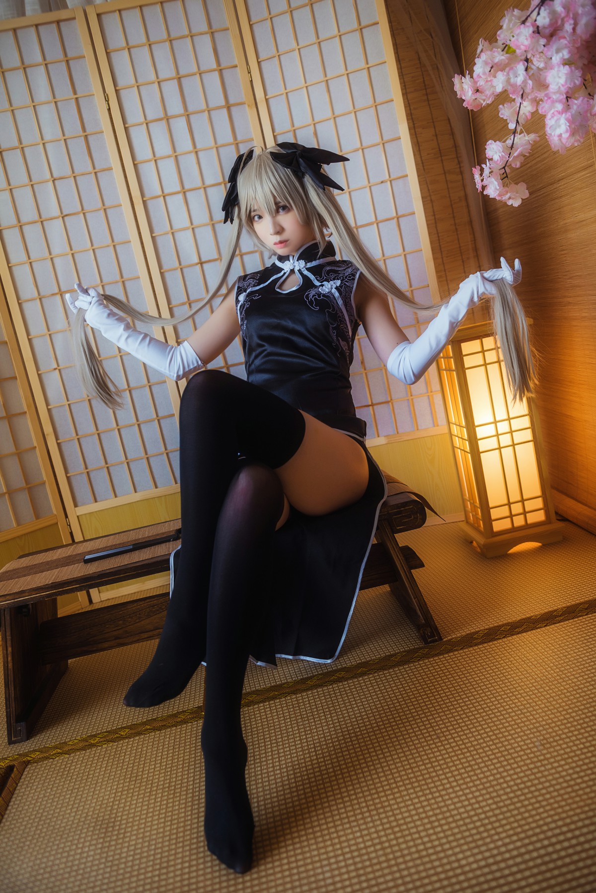 图片[15]-疯猫ss -穹妹旗袍 – COSPLAY-小乔阁