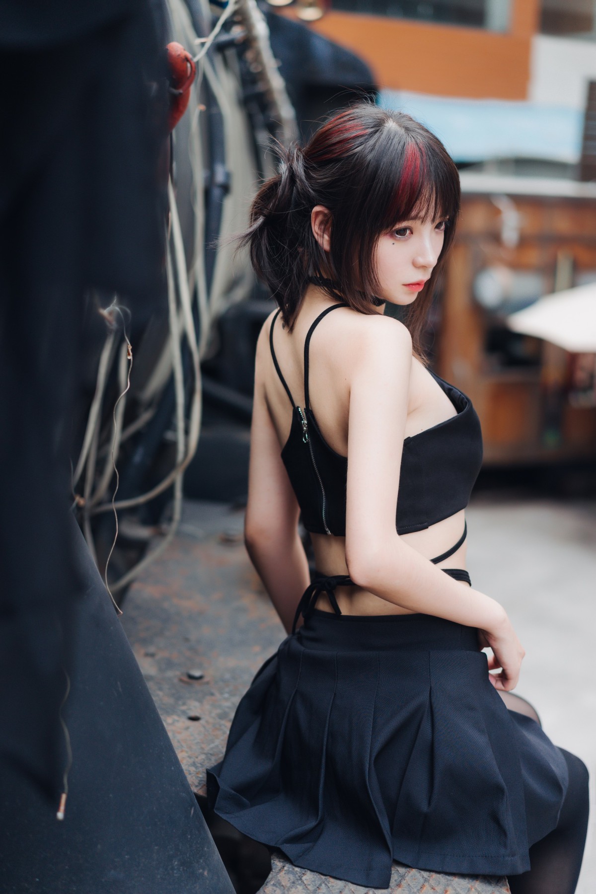 图片[4]-疯猫ss – 黑丝复古 – COSPLAY-小乔阁