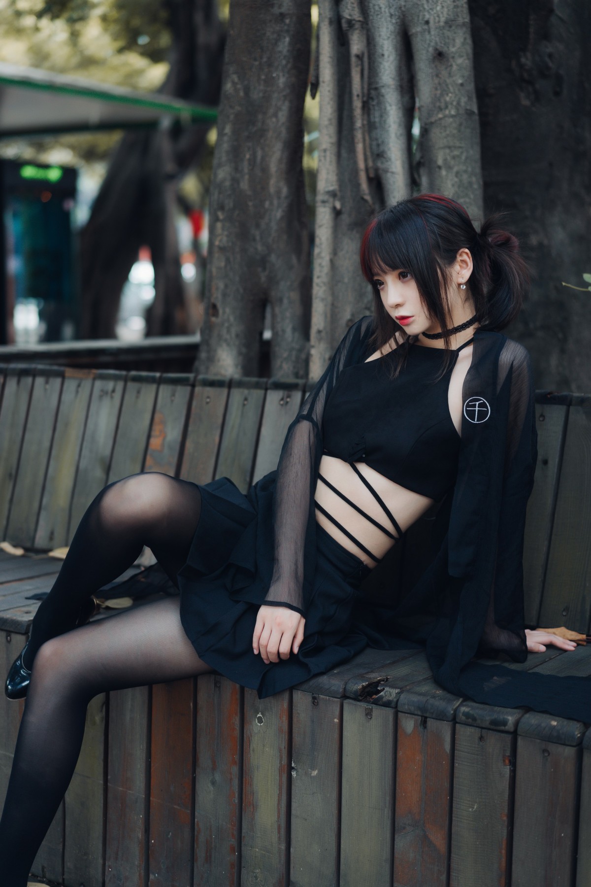 图片[8]-疯猫ss – 黑丝复古 – COSPLAY-小乔阁