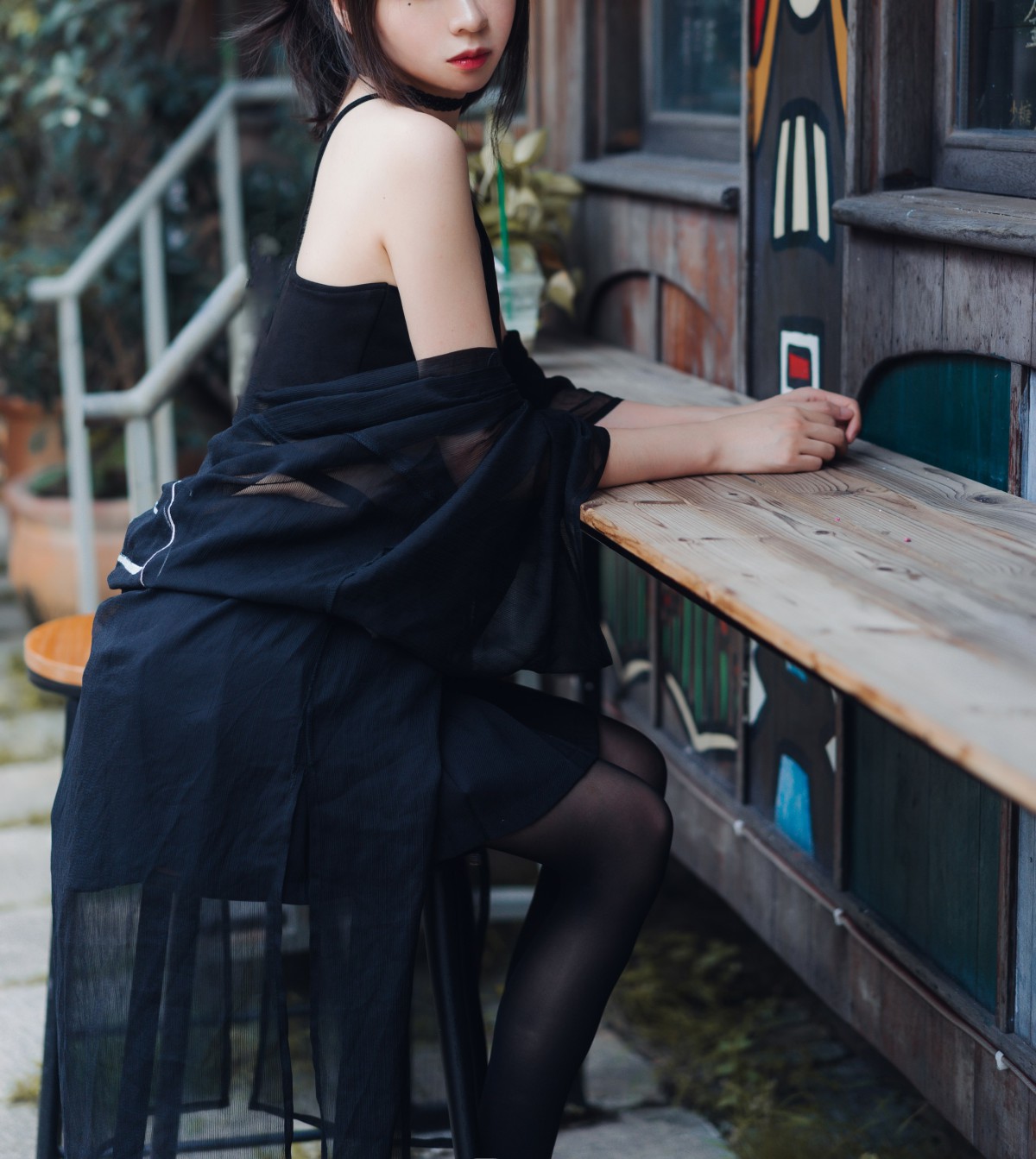 图片[9]-疯猫ss – 黑丝复古 – COSPLAY-小乔阁
