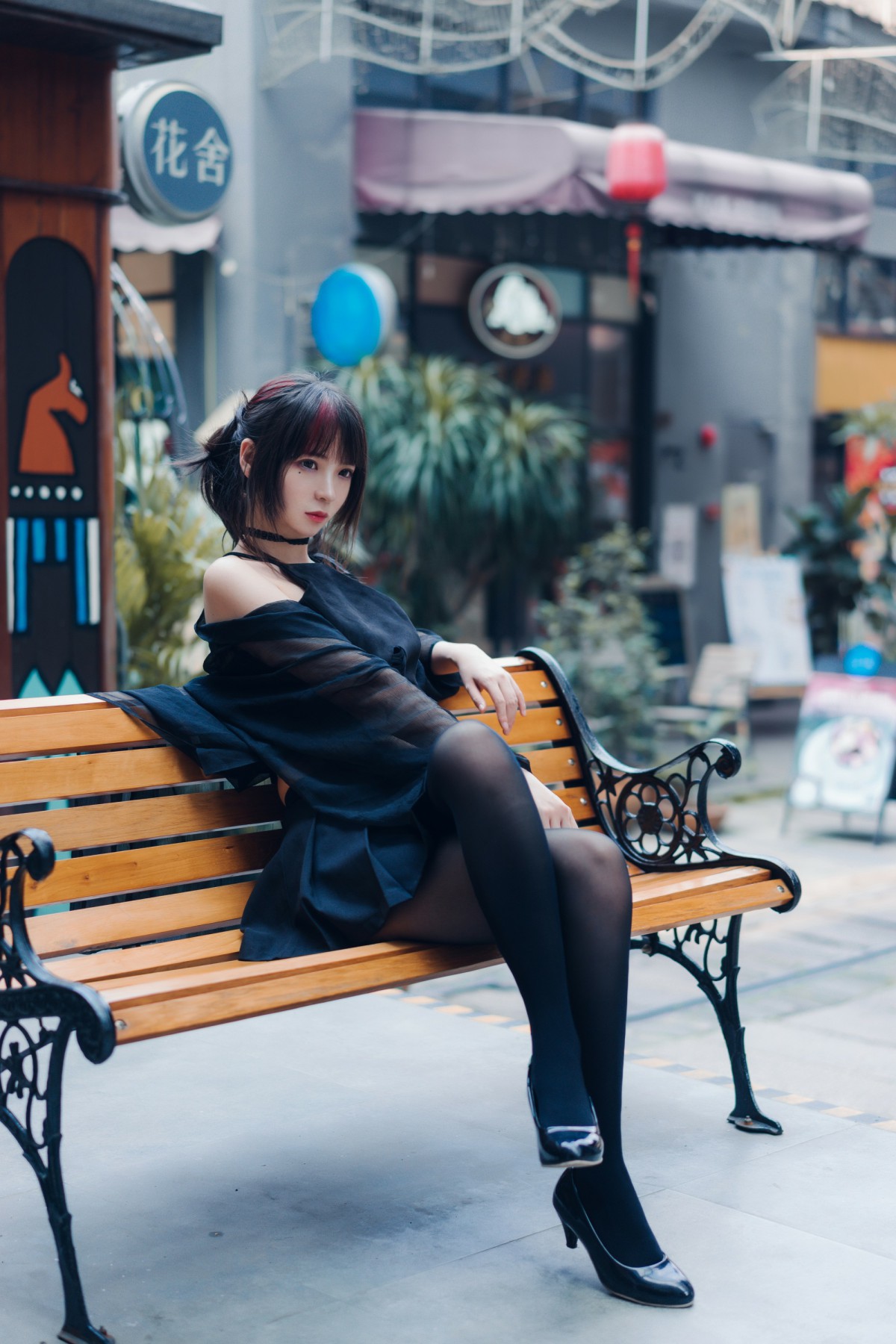 图片[10]-疯猫ss – 黑丝复古 – COSPLAY-小乔阁