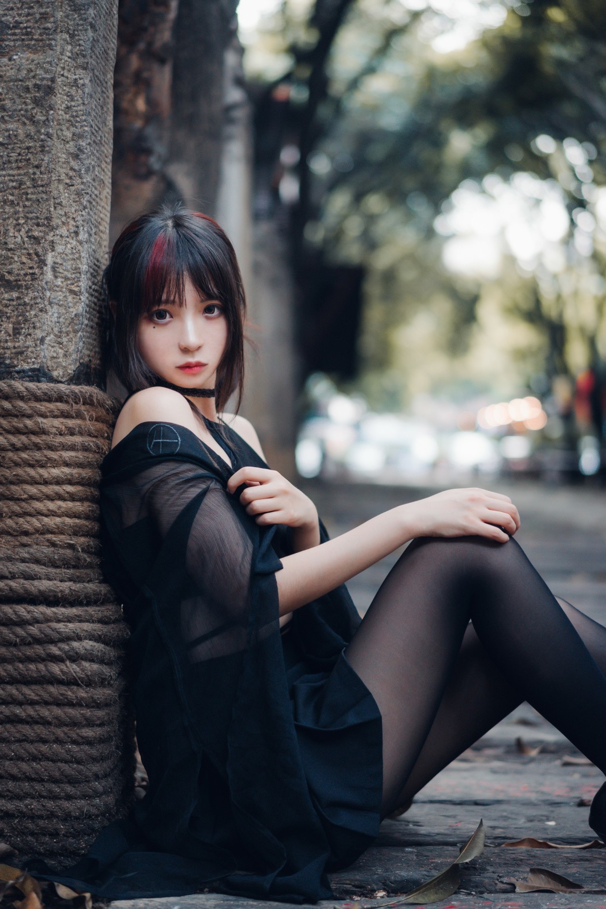 图片[11]-疯猫ss – 黑丝复古 – COSPLAY-小乔阁