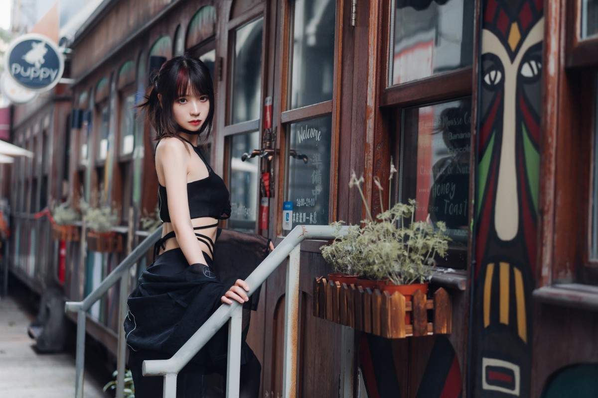 图片[14]-疯猫ss – 黑丝复古 – COSPLAY-小乔阁