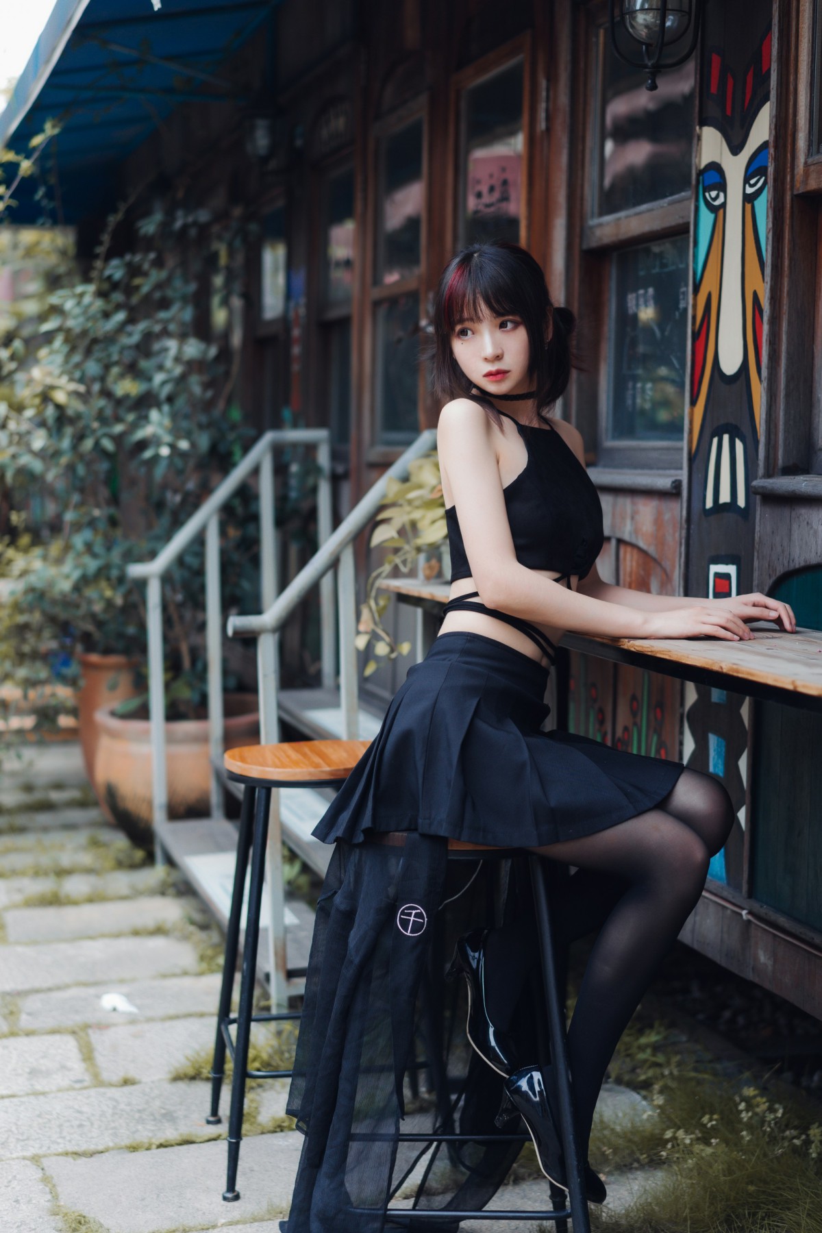 图片[15]-疯猫ss – 黑丝复古 – COSPLAY-小乔阁