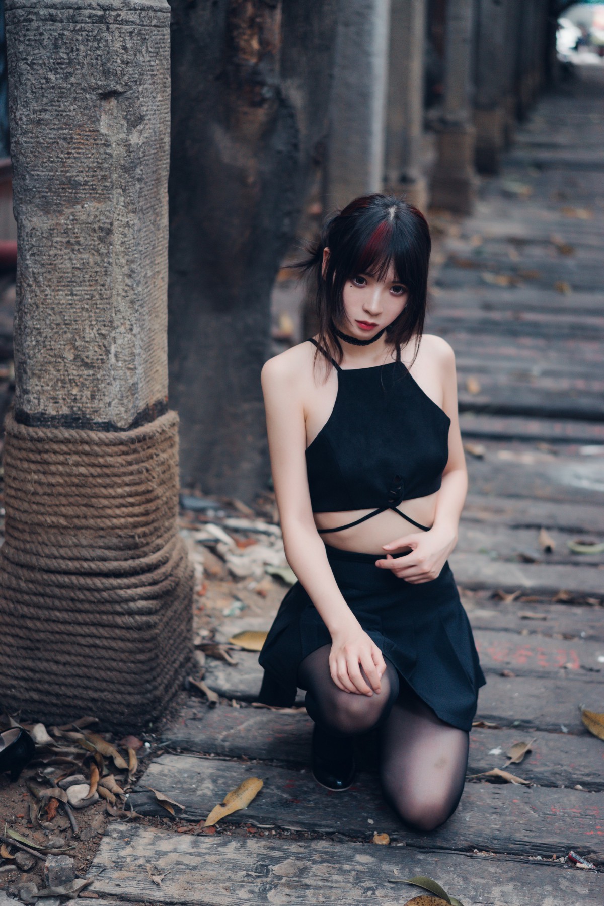 图片[16]-疯猫ss – 黑丝复古 – COSPLAY-小乔阁