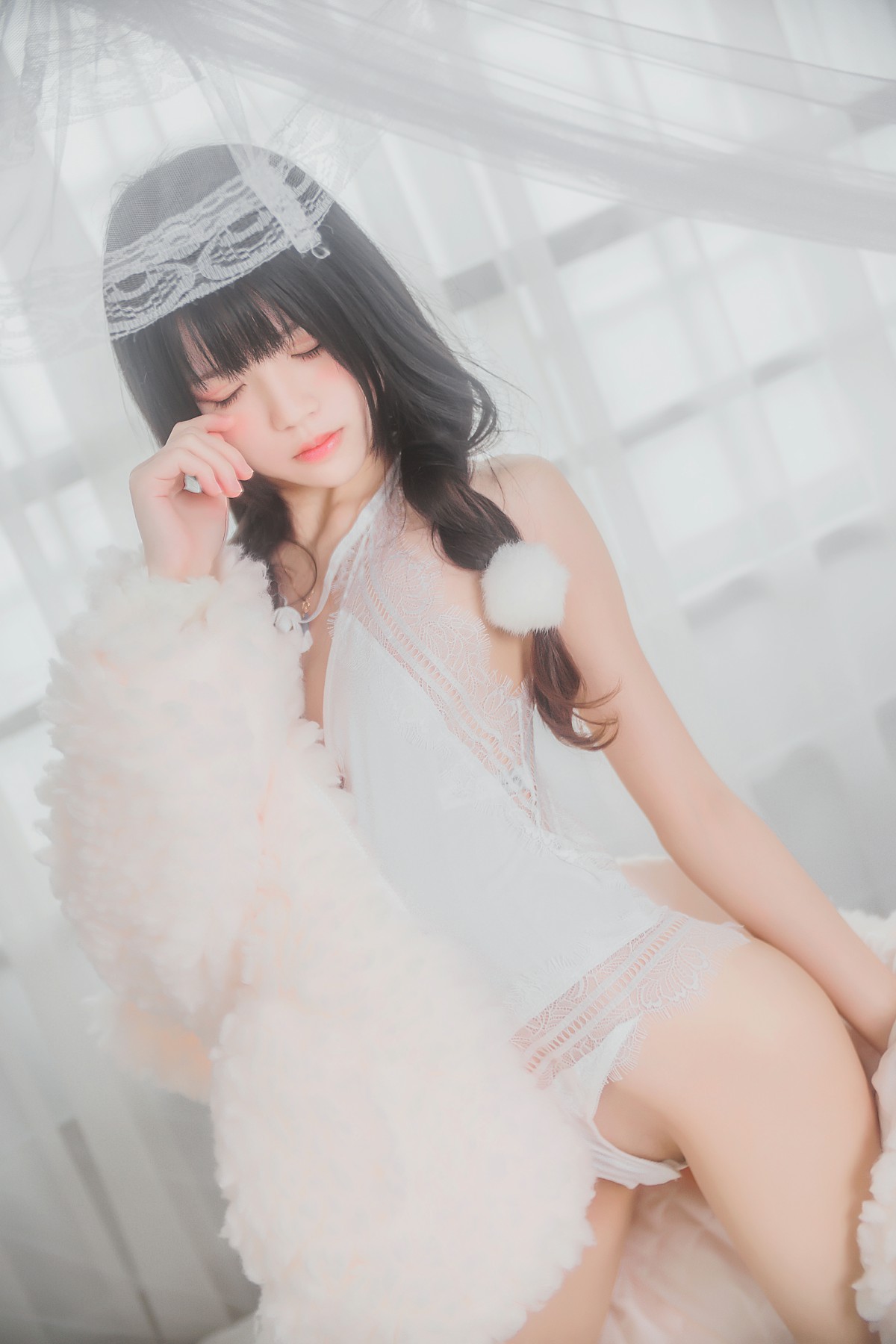 图片[15]-萝莉风COS 桜桃喵 – 纯白私房 – COSPLAY-小乔阁