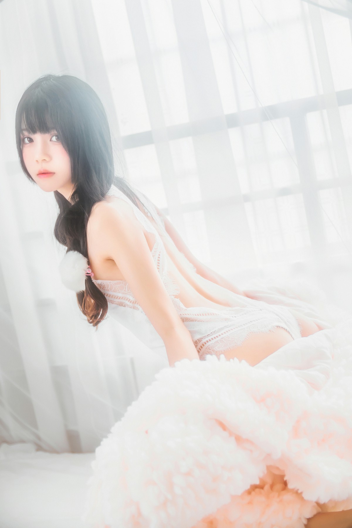 图片[20]-萝莉风COS 桜桃喵 – 纯白私房 – COSPLAY-小乔阁