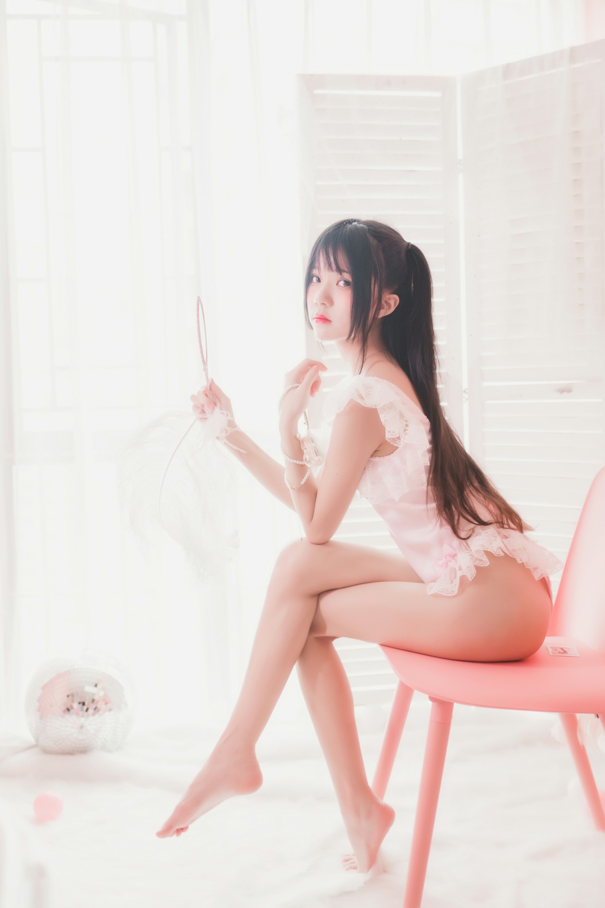 图片[4]-萝莉风COS 桜桃喵 –粉色浴缸 – COSPLAY-小乔阁