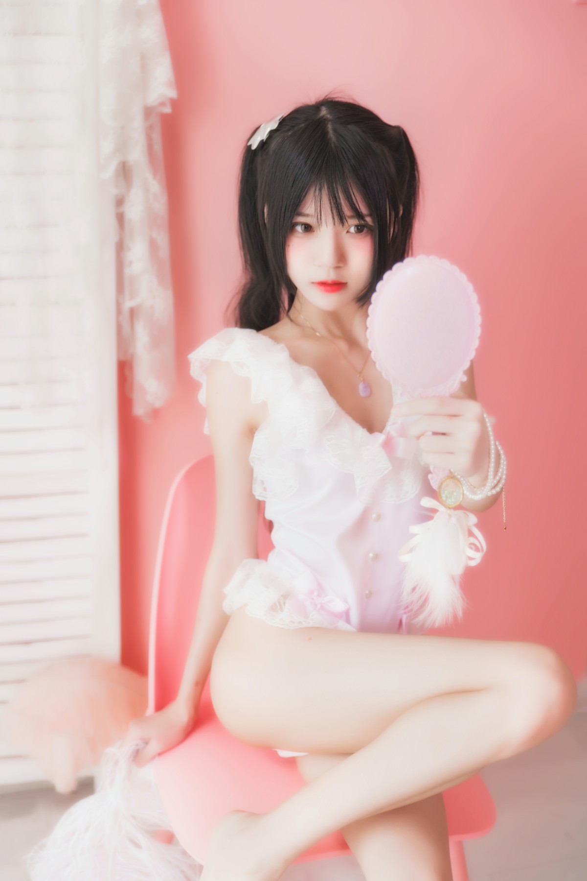 图片[8]-萝莉风COS 桜桃喵 –粉色浴缸 – COSPLAY-小乔阁