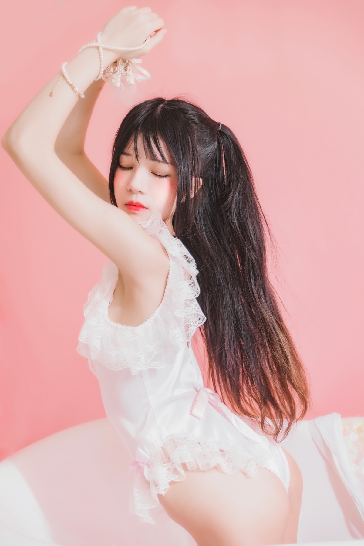 图片[21]-萝莉风COS 桜桃喵 –粉色浴缸 – COSPLAY-小乔阁