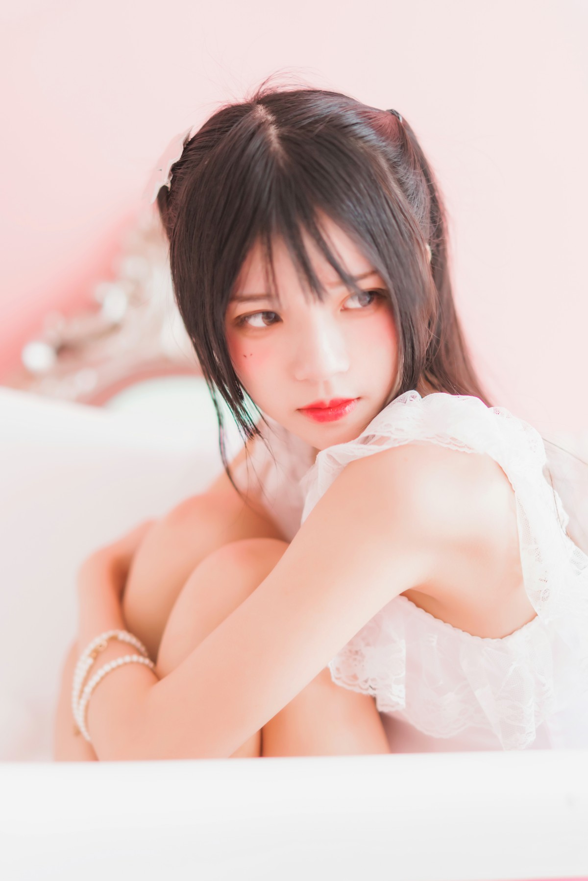 图片[36]-萝莉风COS 桜桃喵 –粉色浴缸 – COSPLAY-小乔阁